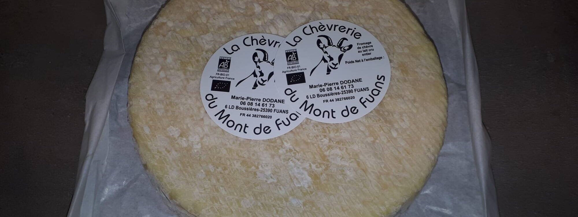 Tomme de chèvre Beaucourt