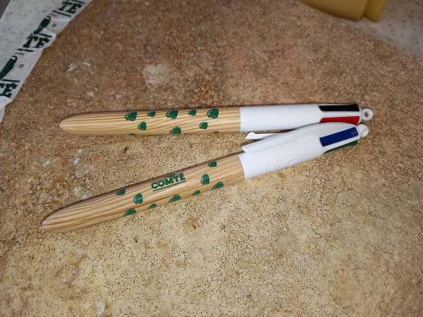 Stylo 4 couleurs &#8220;Comté&#8221; Mandeure 0